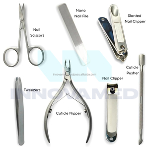Juego de Manicura y Pedicura de 7 Piezas de Acero Inoxidable de Lujo, Bolsa Profesional para Salón o Uso Doméstico, Alta Calidad, Portátil, Duradero y Personalizable - Product Image 5
