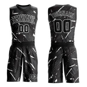 Conjunto de Camiseta y Pantalones Cortos de Baloncesto Directo de Fábrica, Tela que Absorbe la Humedad, Logotipo Personalizado, Equipos de Torneo - Product Image 2