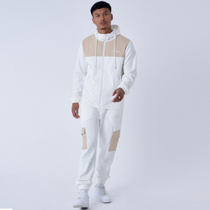 Custom Logo High Quality Fleece Plus Size Mens Hooded Maternity Blank Tracksuit Set Windproof Sportswear <b>Sweatshirts</b> Suit - Product Image 2