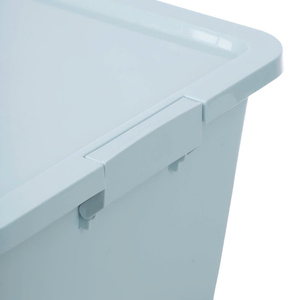 Caja de Almacenamiento Rectangular de Plástico 5328 con Tapa, Diseño en Colores Suaves, Organizador Bonito y Práctico para Usar en Cualquier Habitación - Product Image 3