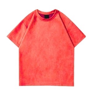 Camiseta de Manga Corta para Hombre, Cuello Redondo, Color Negro, Corte Regular, Tejido de Algodón Jersey, Diseño Liso Informal - Product Image 2