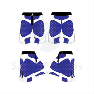 High Quality 100% <b>Polyester</b> Men's MMA <b>Shorts</b> Quick Dry Top Latest Style Solid Pattern High Quality Men's MMA <b>Shorts</b> - Product Image 5