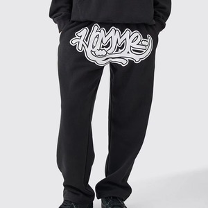Conjuntos Deportivos Negros con Estampado Puff para Hombre, Venta Caliente, Última Tendencia, Precio al por Mayor, Colección de Invierno para Hombre - Product Image 5