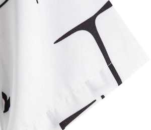 Camisa Casual para Hombre, Nueva Colección al por Mayor, Estampado Geométrico Blanco |   Blusa de Manga Corta con Solapa - Product Image 6