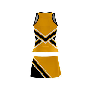 Uniforme de Animadora con Falda y Top, Estampado, 100% Poliéster, Disfraz de Halloween - Product Image 3