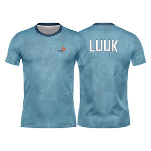 Camiseta Deportiva Sublimada Personalizada con Cuello Redondo y Manga Corta, de Secado Rápido y Transpirable, Fabricante Mayorista OEM ODM - Product Image 3