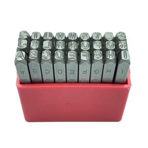 4mm Factory Wholesale Alphabet Letter <b>Punch</b> <b>Set</b> Tools Metal Stamp Kit - Product Image 5