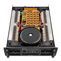 Amplificateur de puissance en direct 2 canaux 2300 watts Classe H 3U 8 ohms 5000 Watts Amplificateur audio professionnel