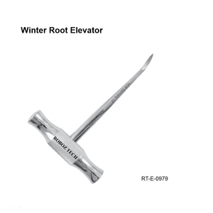 เครื่องมือถอนฟันแบบเออร์โกโนมิกส์ ยี่ห้อ James Root Elevator แบบมุมฉาก ผลิตจากสแตนเลสโดย Roboz Tech ประเทศปากีสถาน - Product Image 4