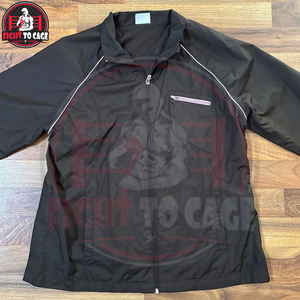 Trajes Personalizados Ligeros de Color Negro con Cremallera Completa, Resistentes al Viento, de Calidad Premium, Servicio OEM ODM, Último Estilo, Nueva Llegada, Trajes con Memoria - Product Image 2