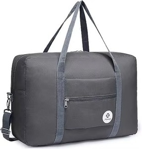 Bolsa de Viaje Personalizada para Aerolíneas OEM con Logotipo Personalizado, Bolsa de Gimnasio para Fin de Semana, Equipaje de Mano Debajo del Asiento, Bolsillo Impermeable, Cierre de Cremallera de Nailon - Product Image 6