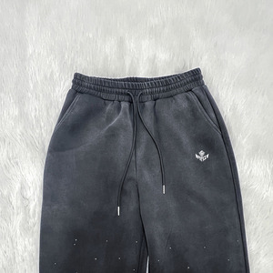 Men Customise Rhinestone <b>Hoodie</b> Jogger Set Custom Zip Up Tracksuit Cotton Fleece Streetwear OEM ODM Wholesale - Product Image 5