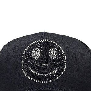 Gorra trucker personalizada de 5 paneles, lisa, de color sólido, para verano, con malla, servicio OEM. - Product Image 4