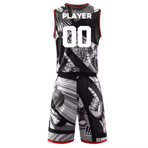 Uniformes de Baloncesto Personalizados con Nombre de Equipo, 100% Poliéster, Uniformes Deportivos para Hombre de Alta Calidad, Conjuntos de Uniformes de Baloncesto a Precios Económicos - Product Image 6