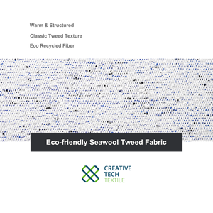 RCO-2B2374 Lana de mar reciclada PET/Poliéster/AC/R/NY/LUX=22/42/17/10/7/2 Y/D, Chenilla de lujo de moda hecha con mezcla de lana de mar reciclada sostenible - Product Image 5