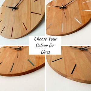 Luxury Wooden <b>Clock</b> Handmade Natural Wooden Table <b>Clock</b> Decorative Interior Accent Piece By AALIYAN IMPEX - Product Image 5