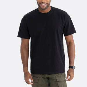 Encuentra camisetas similares: Camiseta de cuello redondo lisa para hombre, camiseta personalizada de algodón grueso con hombros caídos, camisetas extragrandes de algodón liso. - Product Image 4