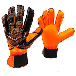 Safety Wear Goalkeeper Gloves Made in Pakistan Goalkeeper <b>Football</b> Gloves Low Price Newest <b>Leather</b> Goalkeeper Professional High - Product Image 4