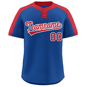 เสื้อเบสบอลพิมพ์โลโก้ตามสั่ง แห้งเร็ว ชุดกีฬาทีมชายแบบกำหนดเอง ระบายอากาศได้ดี ซับเหงื่อ เสื้อฝึกซ้อม - Product Image 6