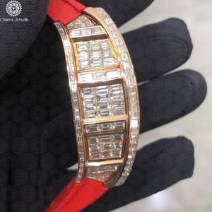 Montre mécanique analogique de luxe pour homme Charm Jewells, en acier inoxydable, verre cristal, cadran carré de 40 mm, étanche 10 bars - Product Image 5
