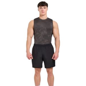 <b>Mens</b> Black Pattern Sleeveless Tank Top <b>Gym</b> Workout Shirt Athletic Fitness Training Sportswear Running Activewear Fitness <b>Vest</b> - Product Image 3