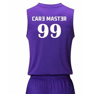 Uniforme de Baloncesto de Primera Calidad en Tendencia, 100% Poliéster, para Adultos, con Logotipo Personalizado, Transpirable, Tallas Grandes - Product Image 4