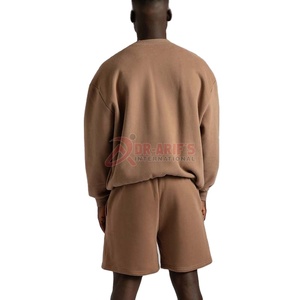 Nuevo conjunto de pantalones cortos de sudadera personalizados Unisex, ropa de calle informal para hombre, camiseta para correr de 2 piezas, pantalones cortos de punto, colección de verano - Product Image 6