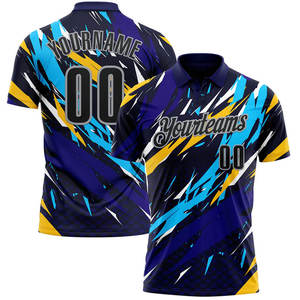 Camiseta Polo de Billar para Hombre, Camiseta Polo de Moda para Bowling, Poliéster de Secado Rápido, Camiseta Polo de Golf de Manga Corta para Verano - Product Image 1