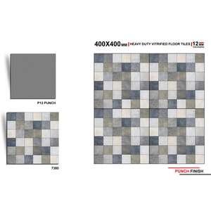 Carreaux de sol numériques en céramique et porcelaine pour extérieur, usage intensif, 40x40cm 400x400mm, fournitures directes d'usine Vistaar - Product Image 3