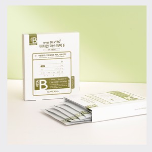 แผ่นมาส์กหน้า Daycell Deycell Dr Vita Mask Pack B 25 กรัม 10 แผ่น มาส์กหน้าแบบแผ่น มาส์กหน้าเกาหลี แผ่นมาส์กหน้าไฮโดรเจล - Product Image 3