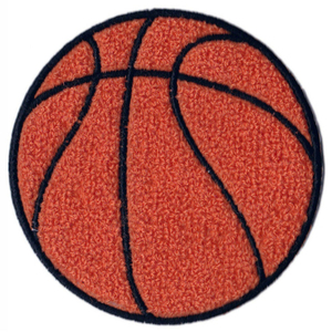 Patch brodé thermocollant en feutre non tissé, forme cercle, pour vêtements, chapeaux, sacs, cadeaux, entièrement personnalisable - Product Image 1