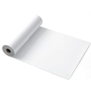 Rotolo di Vinile Termotrasferibile Bianco Lucido 12 pollici x 50 piedi, Facile da Tagliare e Sverniciare, Forte Adesione, Compatibile con Carta e Pellicola Termotrasferibile - Product Image 5