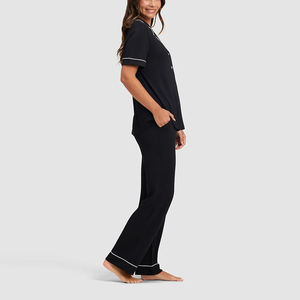 High Quality Women Sleep Wear Cotton Night <b>Suit</b> Comfortable Home Loungewear Breathable Quick Dry Eco-Friendly Summer Bulk - Product Image 5