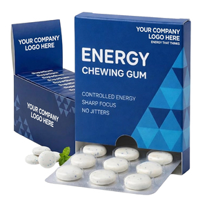 Chicle Energético con Complejo Vitamínico B, Suministro a Granel - Product Image 1