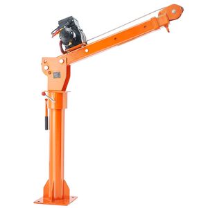 Electric Pickup Truck Crane 2200 Lbs Winch 6000 Lbs Steel Jib <b>Folding</b> Truck-Mounted <b>Bed</b> 2200 Lbs Winch 6000 Lbs Steel Jib Truck - Product Image 1