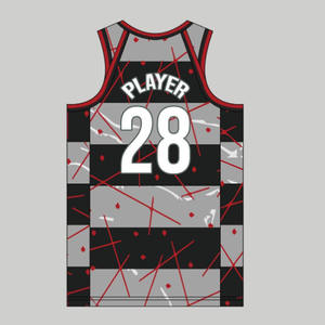 Uniforme de Baloncesto sin Mangas de Secado Rápido, 100% Poliéster, de Alta Calidad, con Diseño de Logotipo Personalizado para Adultos, Precio al por Mayor, Transpirable - Product Image 6