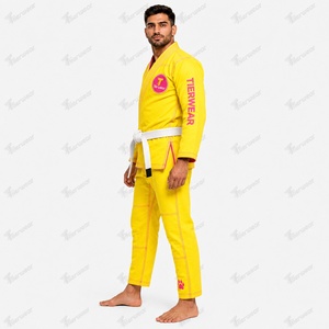 Uniforme Premium de Jiu Jitsu Brasileño, 400 GSM, Tejido de Algodón Perla, Duradero y Ligero, para Academia de Jiu Jitsu Brasileño - Product Image 3