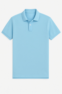 Polos de Hombre Transpirables de Alta Calidad y Peso Ligero, Camisetas de Algodón de Color Sólido de Pakistán - Product Image 6