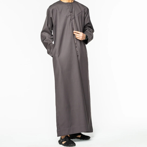 Abelin Modern 2026 Thobes Árabes Saudíes para Hombre, de Alta Calidad, Color Sólido, Térmicos, Transpirables, Elásticos en Cuatro Direcciones, de Secado Rápido, Tejido de Punto - Product Image 2