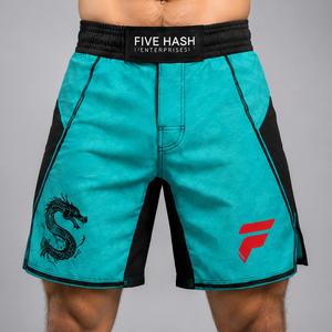 Shorts de MMA professionnels offrant un confort premium, une construction durable et une coupe athlétique pour l'entraînement et la compétition. - Product Image 4