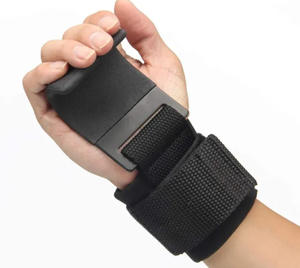 สายรัดข้อมือยกน้ำหนัก PROFIT SPORTS ทำจากนีโอพรีน ทนทาน ปรับได้ พร้อมแผ่นกันลื่น ป้องกันฝ่ามือ เหมาะสำหรับเดดลิฟท์ ดึงข้อ ซิบบิ้ง และยกน้ำหนักหนัก - Product Image 2