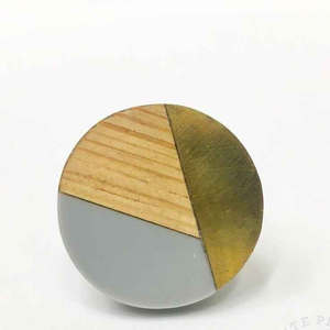 Boutons de porte fonctionnels en métal, bois et résine au design moderne pour commode – Meilleur prix en Inde - Product Image 1