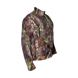 Logo personnalisé, veste en polaire unisexe, softshell 100% polyester, respirante, imperméable, impression par transfert de chaleur, performance pour la chasse - Product Image 4