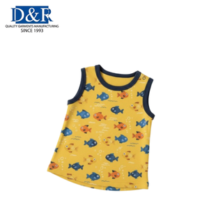 Ensemble de style marin pour bébé, fabricant en gros OEM malaisien, tenues nautiques pour tout-petits, ensembles de mode marine pour enfants - Product Image 5