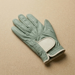Gant de golf personnalisé OEM en cuir Cabretta, main gauche, dos ventilé, ajustement souple, fermeture au poignet, marque privée, fournisseur sportif - Product Image 2