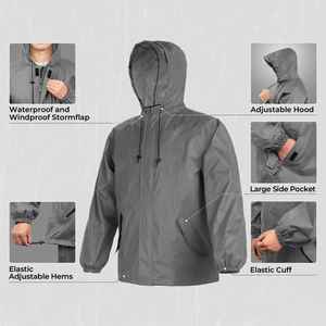 All Day Comfort <b>Waterproof</b> Apparel Soft Touch Interior Heavy Rain Barrier For Marine And Dock Environments Rain Jacket & Suit - Product Image 4