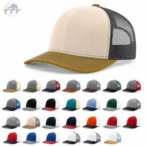 Fabricante de Gorras Trucker en Vietnam, OEM ODM, Venta al por Mayor, Gorra Personalizada de 6 Paneles con Malla, Cierre a Presión, Logotipo Bordado, Poliéster y Algodón, Gorra para Exteriores - Product Image 2