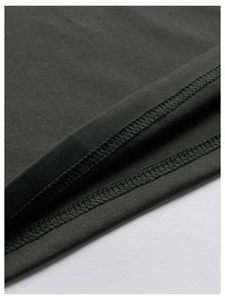 Camisetas Gráficas con Texto Motivacional en Color Gris Oscuro, MOQ Bajo, Camiseta con Estampado Floral, Camiseta de Manga Corta para Hombre, Informal, con Estampado en la Espalda, de Algodón Jersey - Product Image 4
