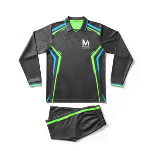 Tenue de cricket sublimée sur mesure, vêtements d'équipe professionnels, maillot et pantalon de cricket respirants de haute qualité pour événements sportifs - Product Image 1