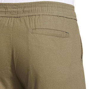 Pantalones Deportivos Sólidos para Hombre, Mezcla de Algodón y Poliéster, Sensación Suave como la Mantequilla, Pantalones de Estar por Casa con Cierre de Cordón y Bolsillos Laterales - Product Image 3